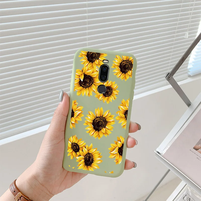 Cute Animal Pattern Phone Cover For Meizu X8 Case Cartoon Soft Silicone Painted Shell Shockproof Protection Bags 