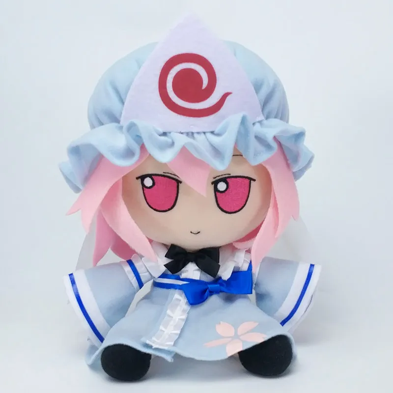NEW-2021-Anime-TouHou-Project-Saigyouji-Yuyuko-Cute-Cosplay-Plush-Doll-Soft-Cartoon-Stuffed-Soft-Toy