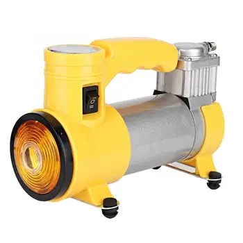 

Metal Portable Air Compressor Pump Digital Tire Inflator 12V DC Electric Gauge with LED Car Repair Tool Air Inflator