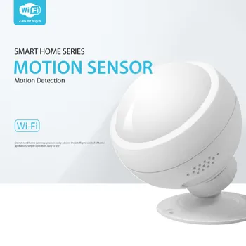 

New Professional Fashion WiFi Smart Motion Sensor PIR Motion Sensor Tuya Smart Life APP Work With Alexa Google Home Detector