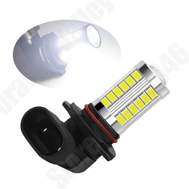 Светодиодные лампы для противотуманных фар H4 H7 H8 H11 HB3 9005 HB4 9006 33 SMD 5630 12 В