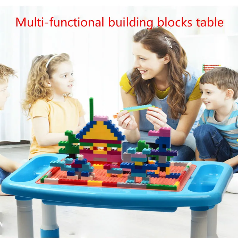 

Intelligence, Multifunction And Compatibility With Legao Small And Small Particle Building Block Table Children's Playing Table