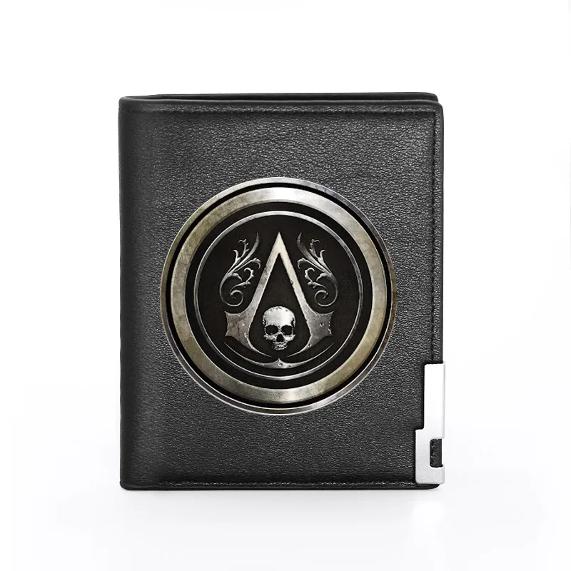 

Fashion Assassin Theme Printing Men Women Card Holder Short Wallet