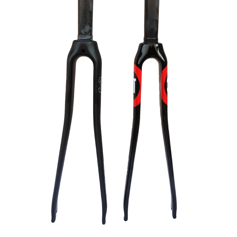 

2019 new full Carbon fiber Fork New Style Road Bike Fork Bicycle Parts 1-1/8 700c Superlight 350g 3k Finish Cycling Accessories