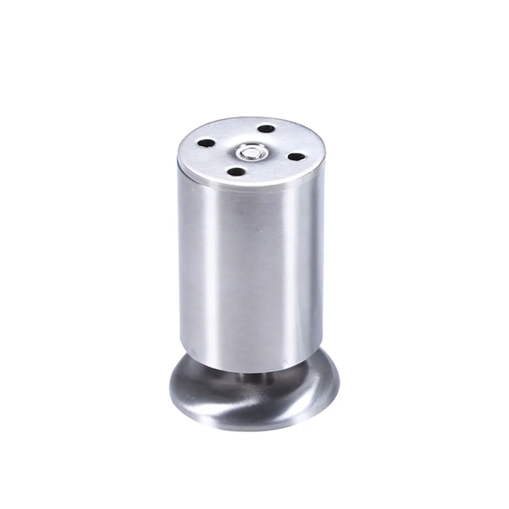 

Bed Riser Adjustable Height Table Feet Rustproof Furniture Leg Round Screw Cabinet Sofa Home Protective Stainless Steel Stable