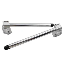 1 пара трубок портативный универсальный автомобильный руль для кафе гонщик для 35 мм вилка клип-на прочный Мотоцикл аксессуары рукоятка