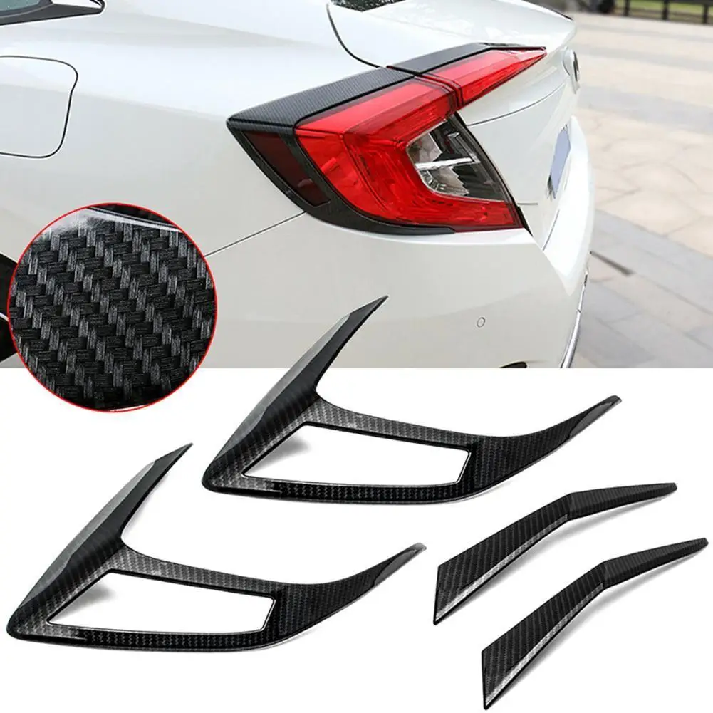Накладка на автомобильную фару декоративная полоса для Honda Civic 2016 2018 накладка
