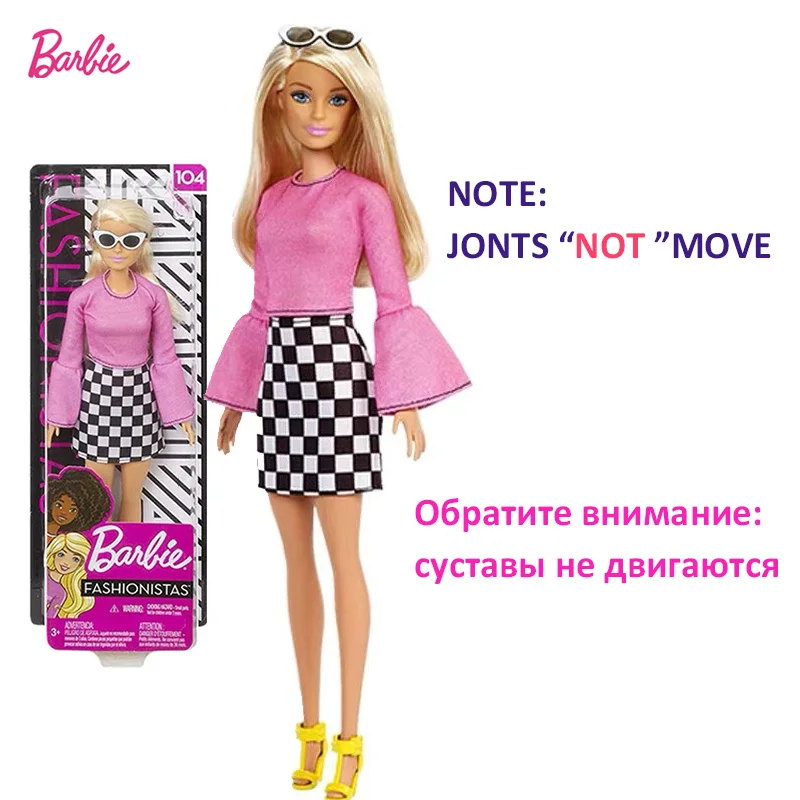Оригинальная кукла Барби 18 дюймов, куклы, бренд модница, модная Кукла для девочек, принцесса, детский подарок на день рождения, кукла Bonecas, игрушки для девочек - Цвет: FXL44
