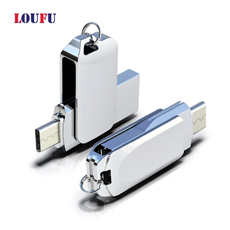 

Portable Type C USB C Stick 64GB 128GB USB C Flash Drives 16GB 32GB OTG USB C Pendrive For Android Mobile Memory Stick For PC