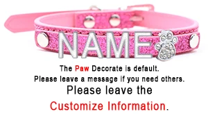dog chain collar Custom Dog Cat Collar Personalized Letter Name Rhinestone Puppy Small Adjustable Collars Charms for Chihuahua Yorkshire Dog Collars classic Dog Collars