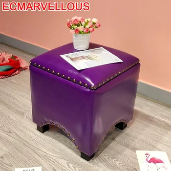 

Puf Asiento Bancos De Sofa Madeira Clothing Store Taburete Plegable Kids Furniture Pouf Poef Change Shoes Storage Stool