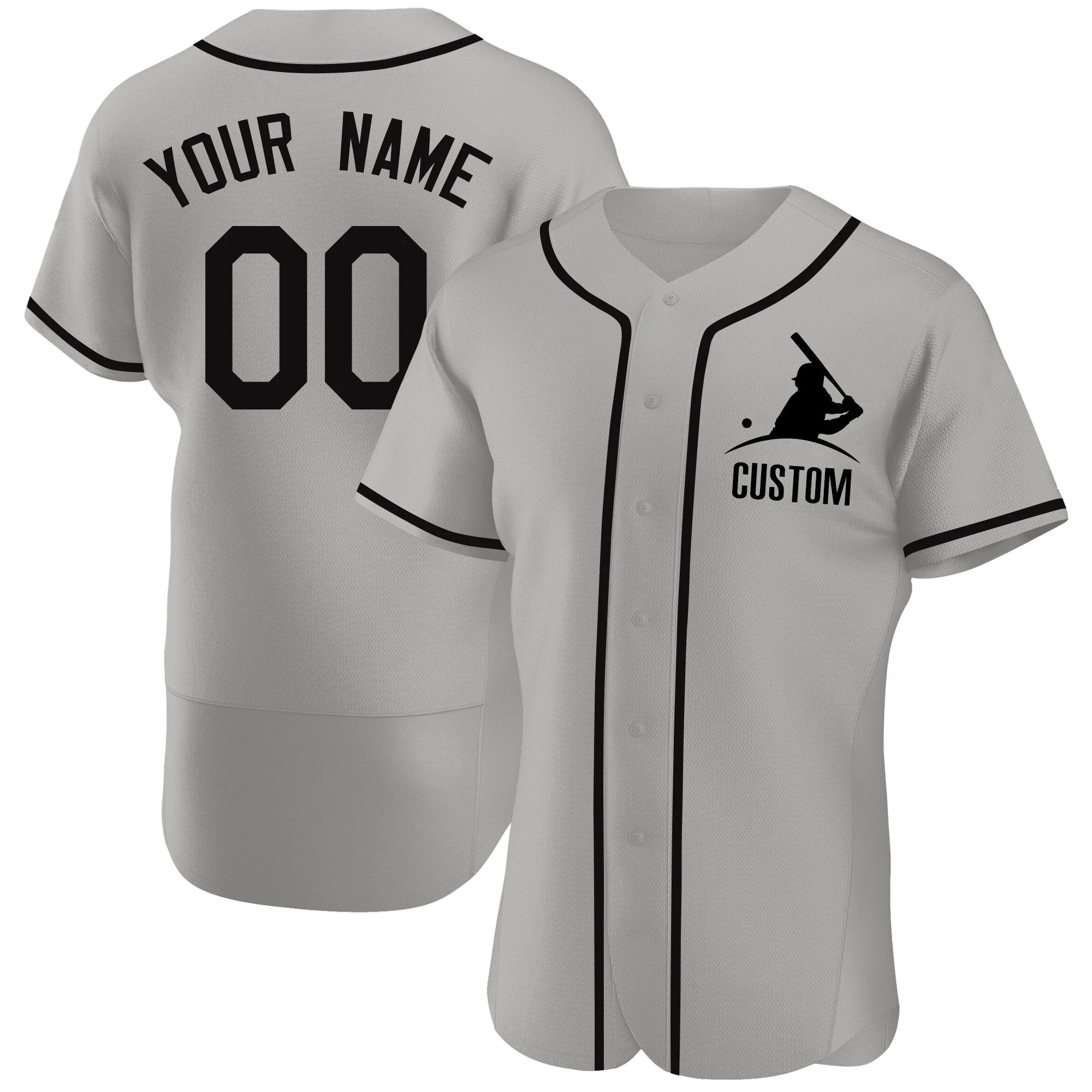 Embroidery Baseball Jerseys Sports Fan Mesh Stitched Team Name Number Sewing Softball Game Training for Men/Youth