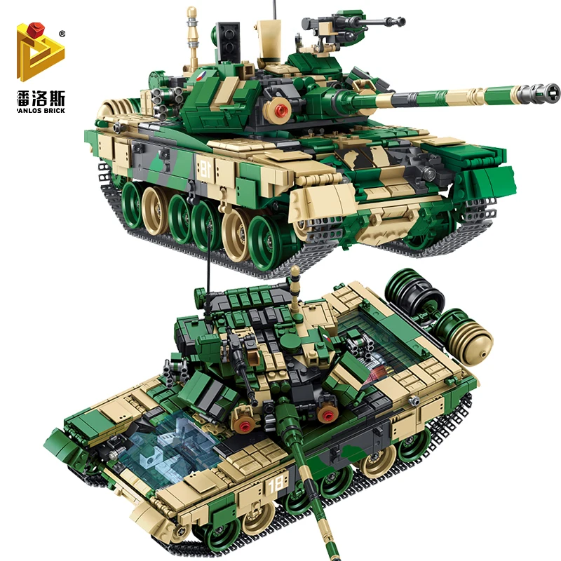 PANLOS 1773 шт. военные Россия T-90 главный боевой танк модель оружие солдаты