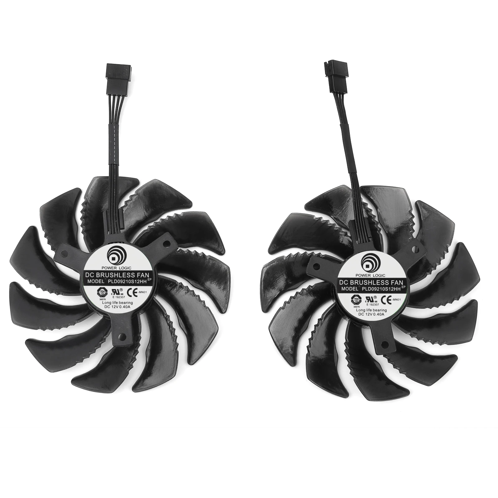 para Gigabyte Geforce Gtx 1050 g1 1060 Aorus Radeon rx 580 570 470 480 Gtx960 Pld09210s12hh 88 mm Placa Gráfica Ventilador de Refrigeração - Imagem 2