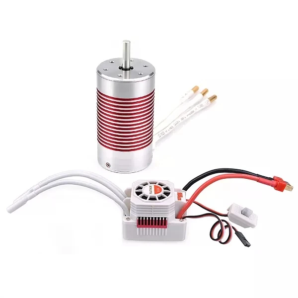 

SURPASS HOBBY Platinum Waterproof Series 3665 Sensorless Brushless Motor + 60A ESC For 1/10 RC Car Truck Boat Model