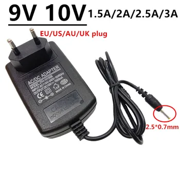 

9V 10V 2.5*0.7mm Universal AC DC Power Adapter supply 2.5mm*0.7mm 1.5A 2A 2.5A 3A AC/DC adaptador EU US UK AU plug Conveter