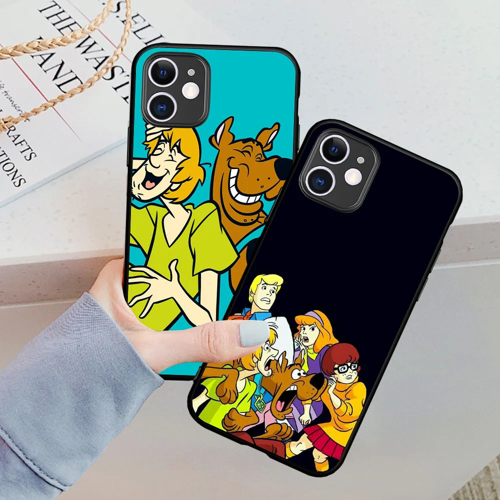 

2020 Cartoon Movie Scooby Doo Cover Phone Case For iPhone 8 7 6 6S Plus XR 10 11 Pro max X XS Max 5 5S SE Etui Fundas