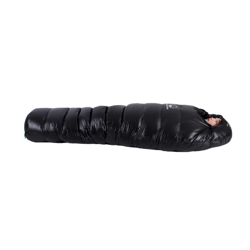 Winter Ultralight Thermal Adult Mummy 95% White Goose Down Sleeping Bag Sack W/ Compression Pack For Backpacking Camping Hiking for sleeping bag,survival sleeping bag