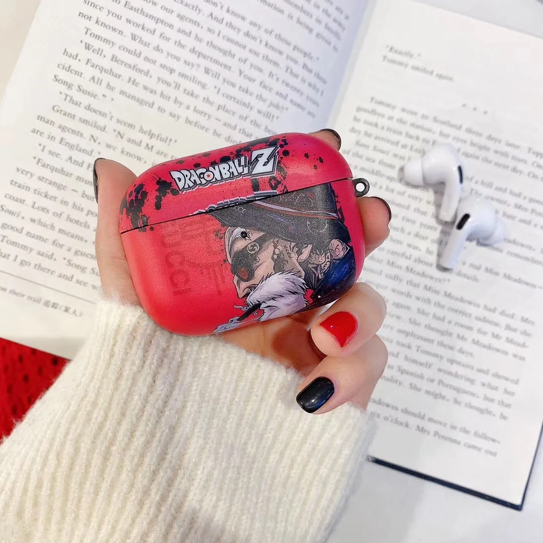 Чехол для Apple Airpods 1 2 3 Pro с рисунком японского аниме Dragon Ball Bluetooth чехол для наушников силиконовый беспроводной чехол для наушников