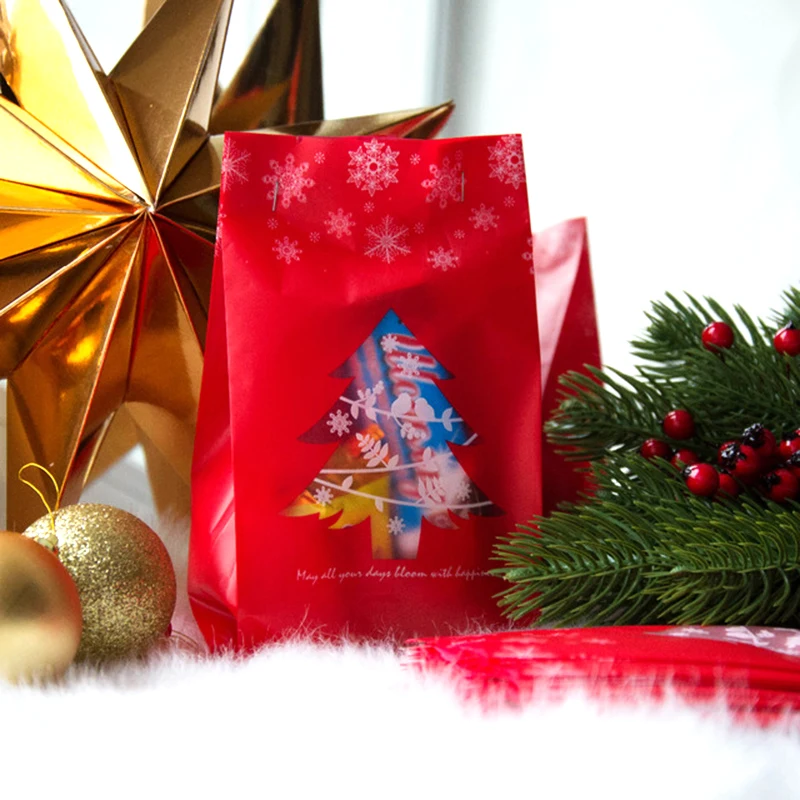 Рождественская бумага, Подарочная коробка для детей, Navidad,, новогоднее Рождественское украшение для дома, натальные сумки для конфет, Kerst Noel