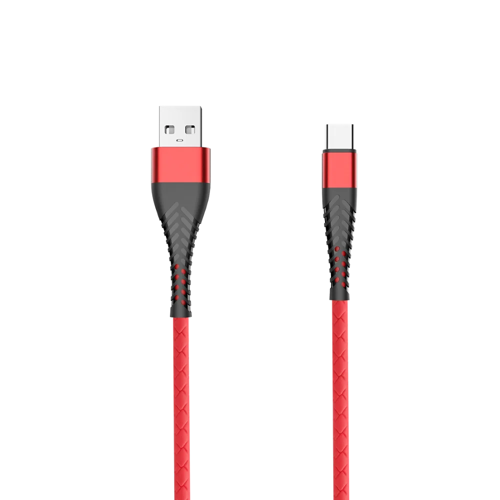 Быстрая зарядная Кабельная линия для iPhone 6 S 7 8 plus X type C Micro USB кабель для передачи данных провод для Samsung s8 s9 plus C7 C9 pro Oppo FindX - Цвет: red