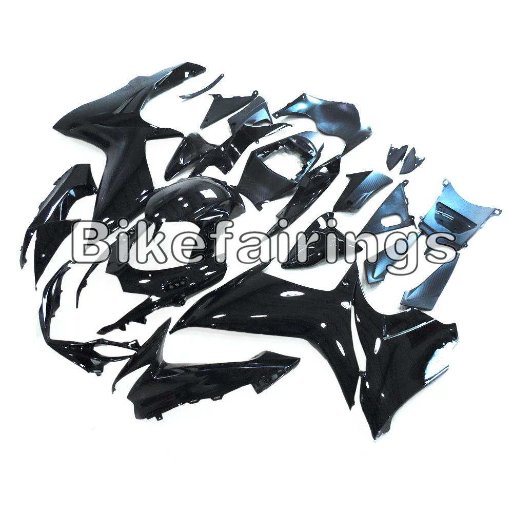 Сплошной черныый велосипед корпус подходит для Suzuki 2011 12 13 14 GSXR600 GSXR750 K11, 11, 12, 13, 14, 15, 16 лет впрыска Пластик чехлы