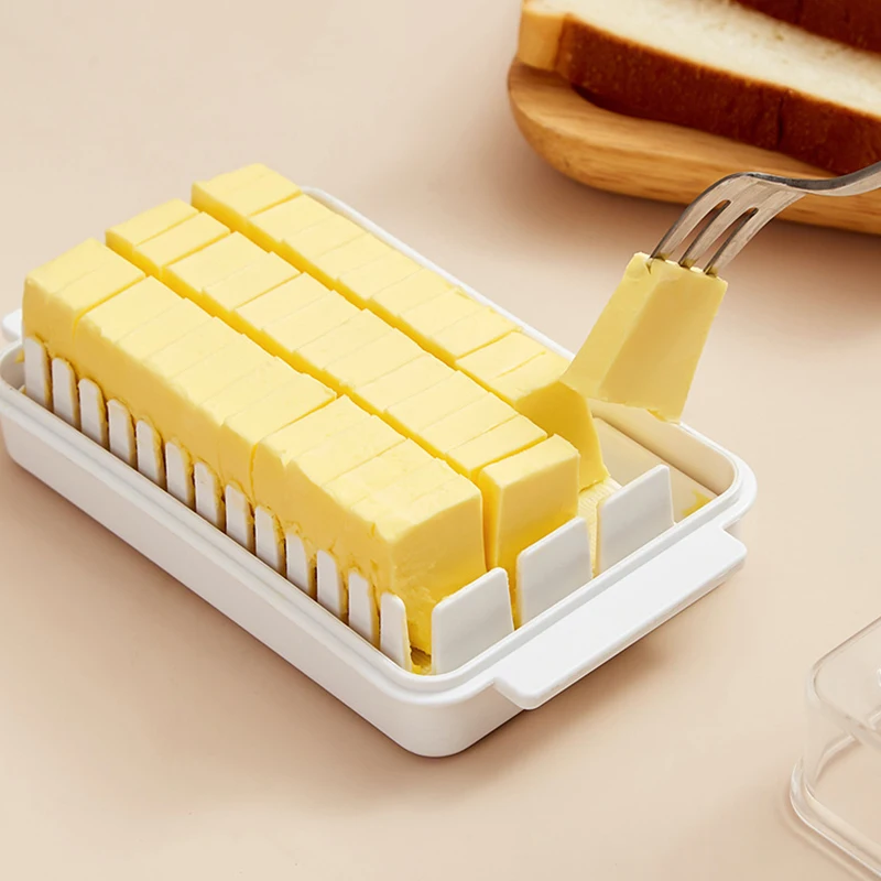 Butter Dish With Clear Lid Ulti Purpose Cheese Keeper With Lid Retangular  Trasnparent Butter Cheese Plates For Kitchen Accessory - AliExpress