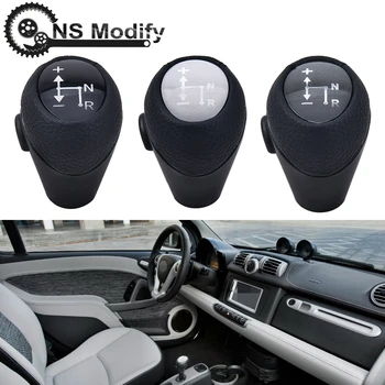 

NS Modify Car Gear Shift Knob Shifter Lever Hand Ball For Benz Smart Fortwo Roadster 450 451/Brabus Fortwo