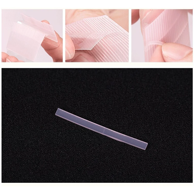 100Pcs/Pack Waterproof Big Eyes Eyelid Sticker Double Makeup Magic Fold Invisible Clear Adhesive Eyelid Tape Cosmetic