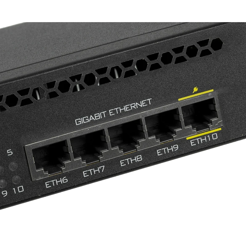 Роутер MikroTik RB3011UIAS-RM 10/100/1000BASE-TX/SFP черный