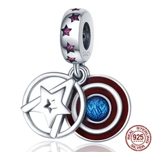 

Authentic 925 Sterling Silver A Font Five Stars Beads Fit Original 3mm Pandora Bracelet&Bangle For Women Fashion Jewelry Gift