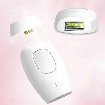 

Painless Hair Removal Instrument Full Body Automatic Laser Freezing Point Household Security Sensor Chip 5-Speed With Screen III