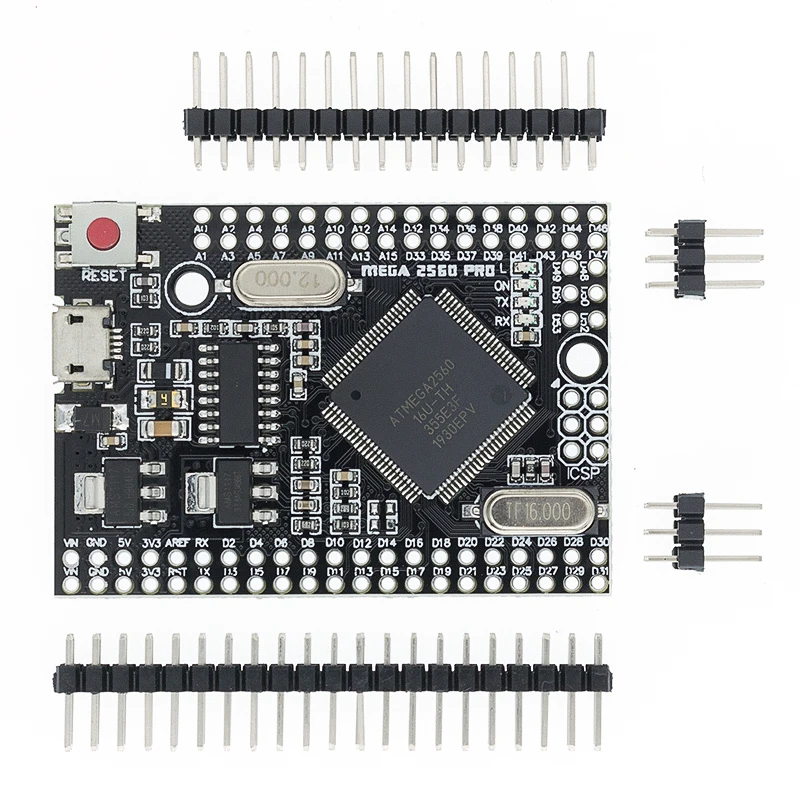 MEGA 2560 PRO Embed CH340G/ATMEGA2560-16AU Chip with male pinheaders Compatible for Arduino Mega2560 | Электронные компоненты и