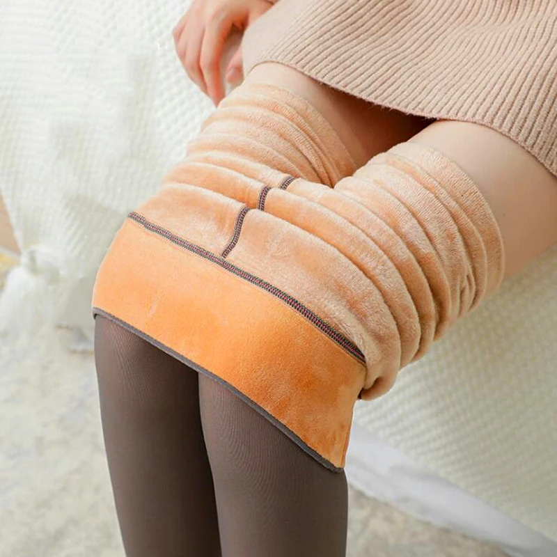 ALMAK Collant in Pile Caldo Semi-Opaco da Donna Collant Collant addensati Foderati in Pile 220g ALMAK Collant in Pile Caldo Semi-Opaco da Donna Collant Collant addensati Foderati in Pile 220g