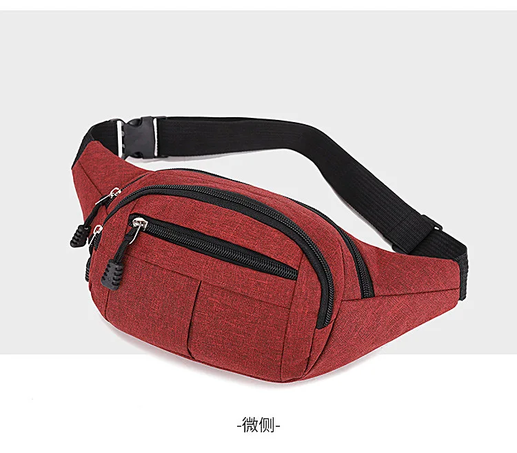 Men Waist Bag Fashion New Packs Purse Casual Large Phone Belt Hip Bag Heuptas Women's Travel Fanny Banana Bags