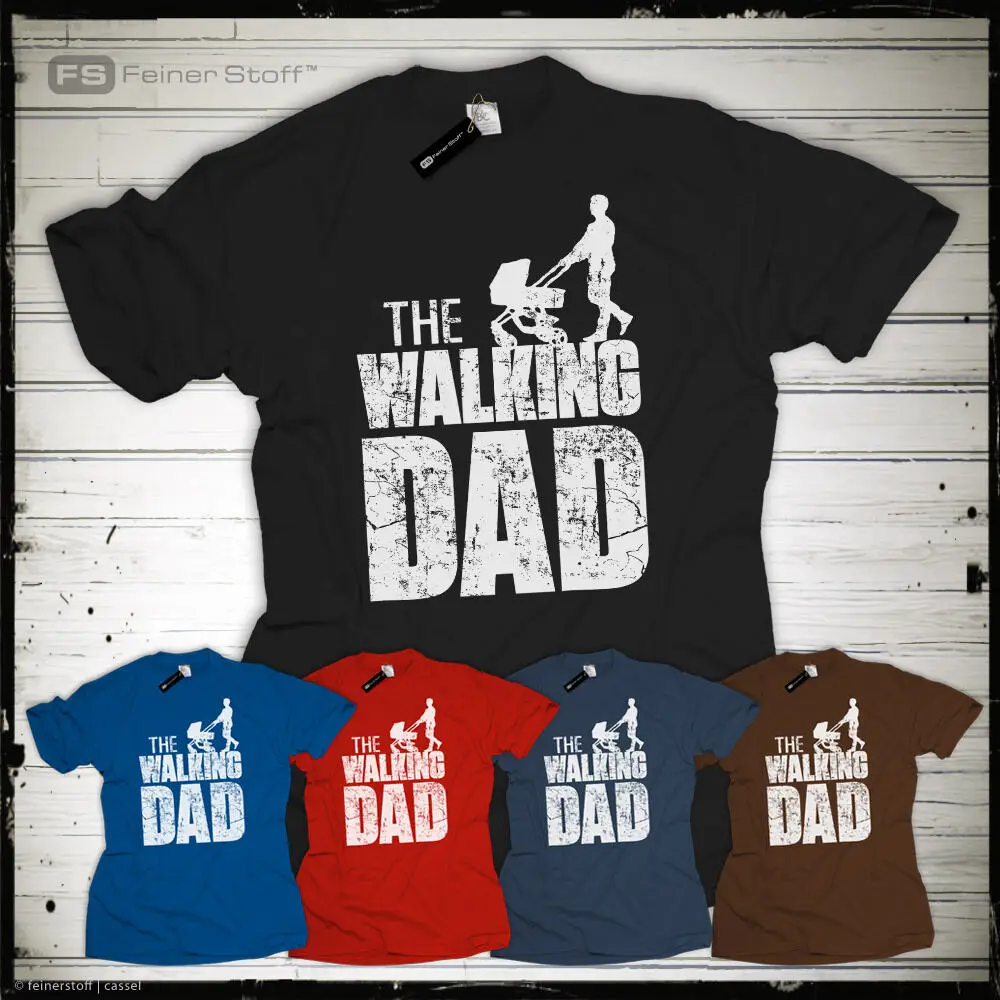 The Walking Dad/футболка Fun Papa Eltern vateltag Geschenk kinderwgen Geburt |