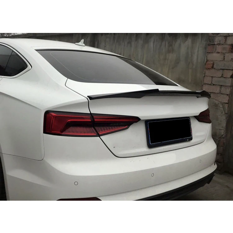 Для Audi A4 B8.5 2013 углеродного волокна задний спойлер багажника КРЫЛО M4 Стиль