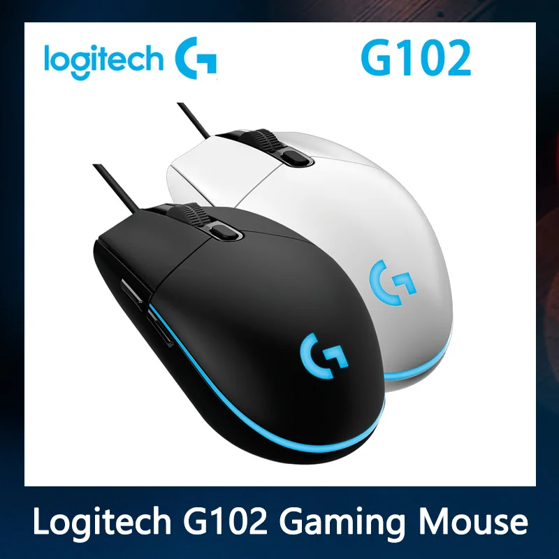 Мышь Logitech G102 игровая оптическая Механическая с поддержкой ноутбука|Мыши| |