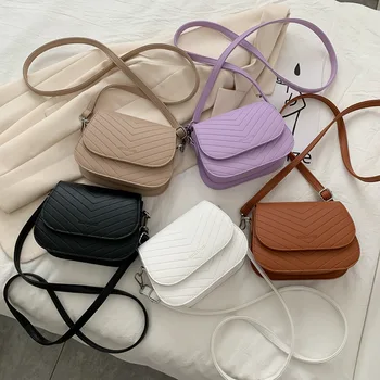 

New bag female 2020 summer new fashion Korean wild one-shoulder messenger retro small square bag women handbags