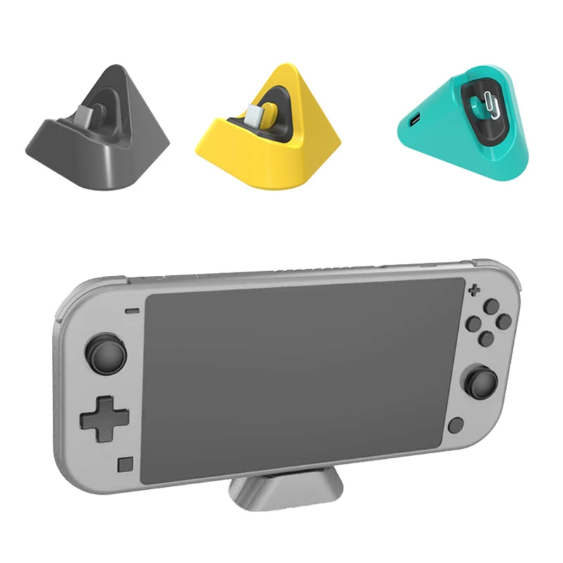 

Portable Mini NS Charging Station Dock Type-c Cable For Nintend Switch/Lite Accessories Game Console Charger Base Stand