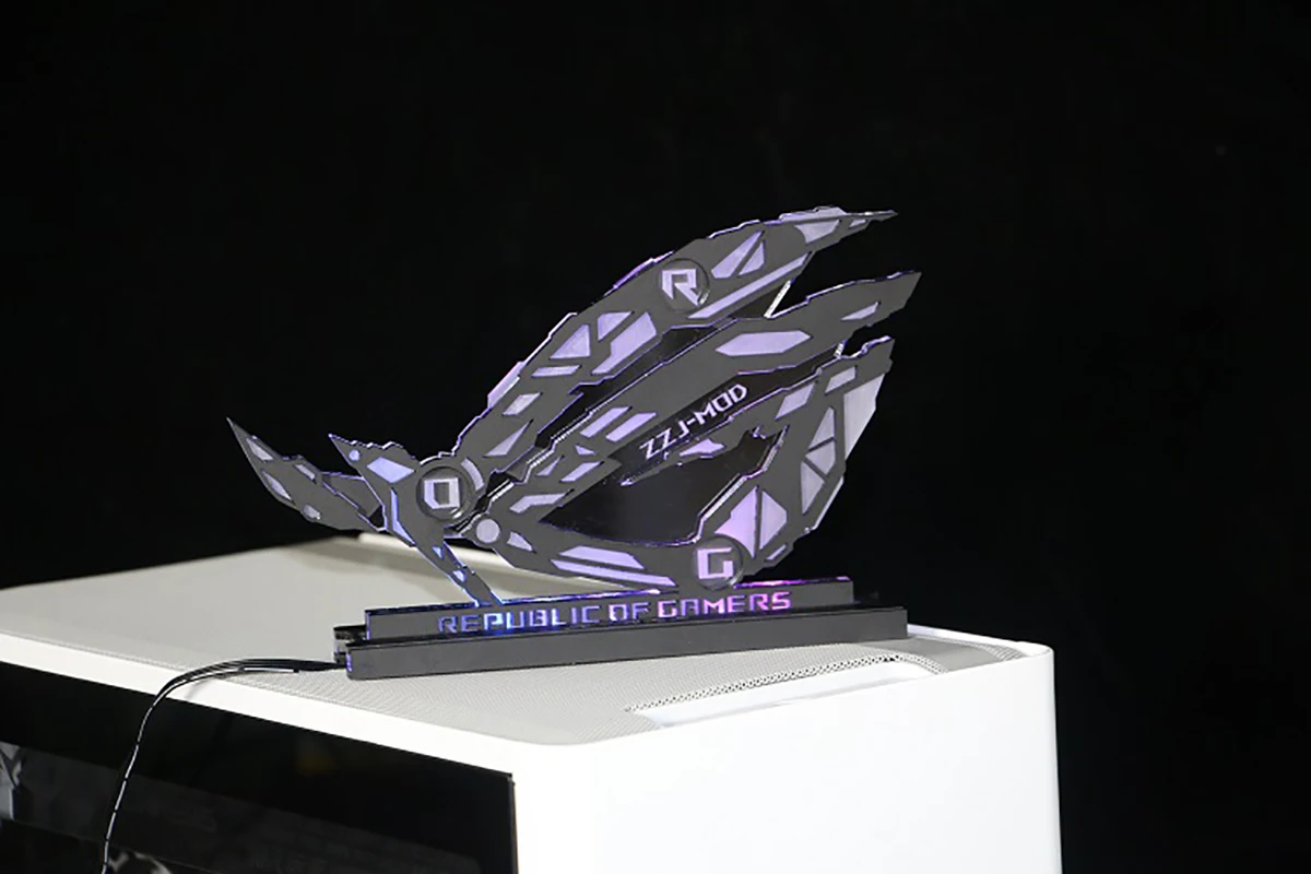 Computer case decoration with ROG logo PC Case size 21*14cm / 5V 3PIN D-RGB LED AURA | Компьютеры и офис