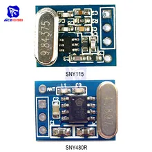 Модуль трансивера diymore 315 МГц, передатчик SYN115, приемник SYN480R, беспроводной модуль Ask/OOK PCB