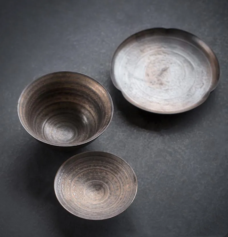 Ретро чайная супница ручной работы Ржавчина глазурь Gaiwan китайский чайный набор кунг-фу аксессуары для чайной церемонии керамическая посуда для напитков