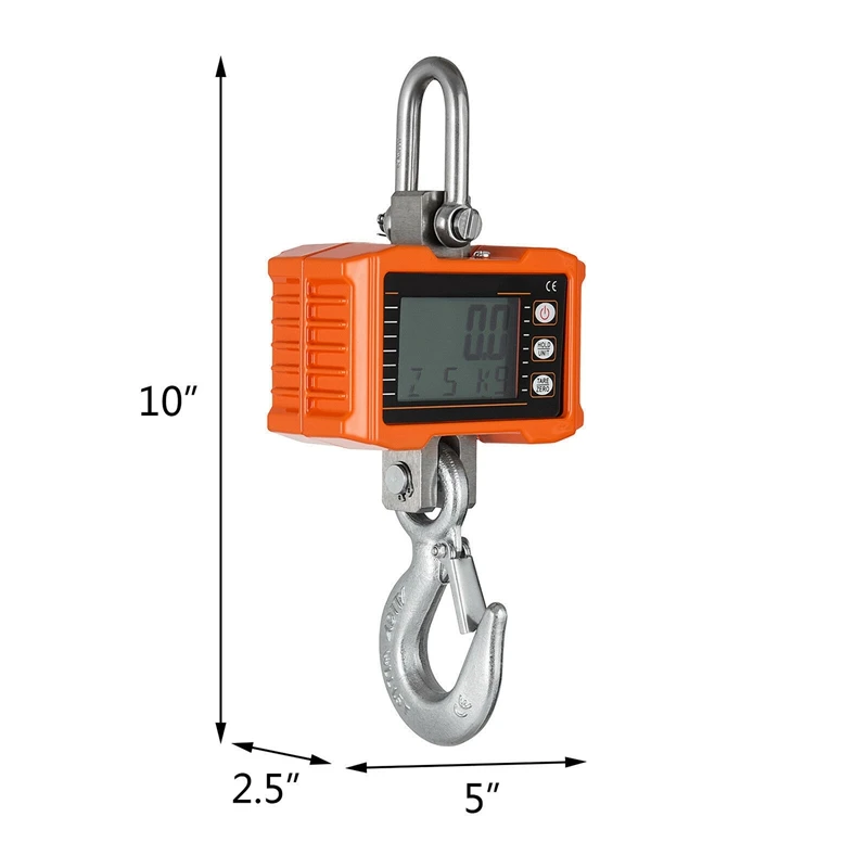  Big deal OCS-S High Precision Scale Small Hanging Scale Portable Small Electronic Hook Scale 1000Kg
