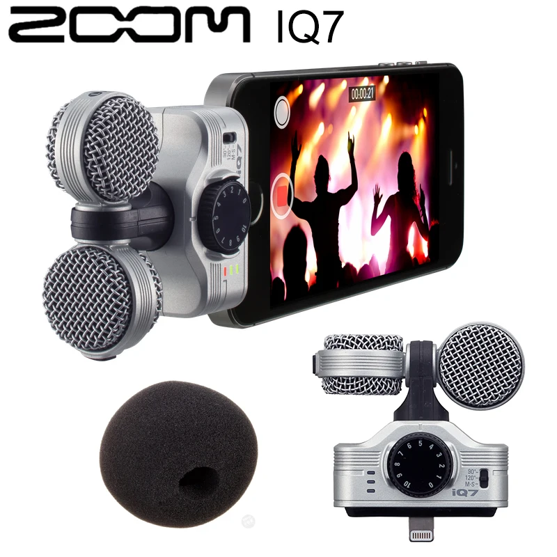 Original Zoom IQ7 Mid-Side Stereo Condenser