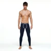 SEOBEAN WINTER NEW Men's sexy cotton denim fabric Long johns Low Rise Thermal Underpants ► Photo 3/5