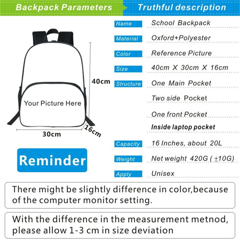 Charli Damelio Backpack Teenage Bookbag Boys Girls School Bags High Quality Casual Cartoons Children Backpack High Capacity Bag