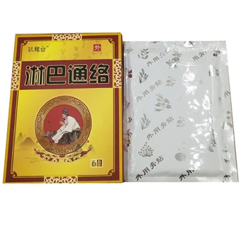 

6 Patches/Box Organic Lymphatic Drainage Detox Patch Anti-Swelling Patch Effective Painless Treatment Lymph Nodes Patch