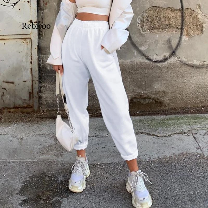 warm track pants women's