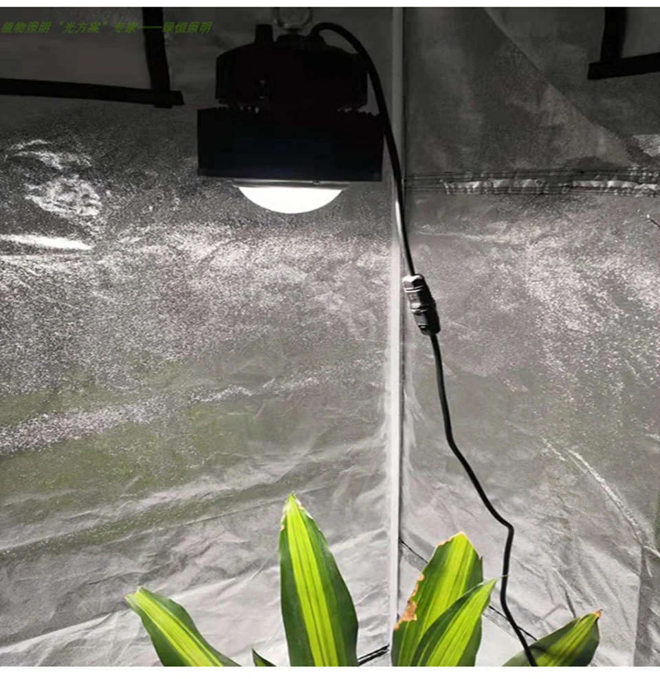 CXB3590 COB светодиодный светильник для выращивания, полный спектр, лампа 100 Вт 3500 К, светильник для выращивания тентов, светильник s для растений